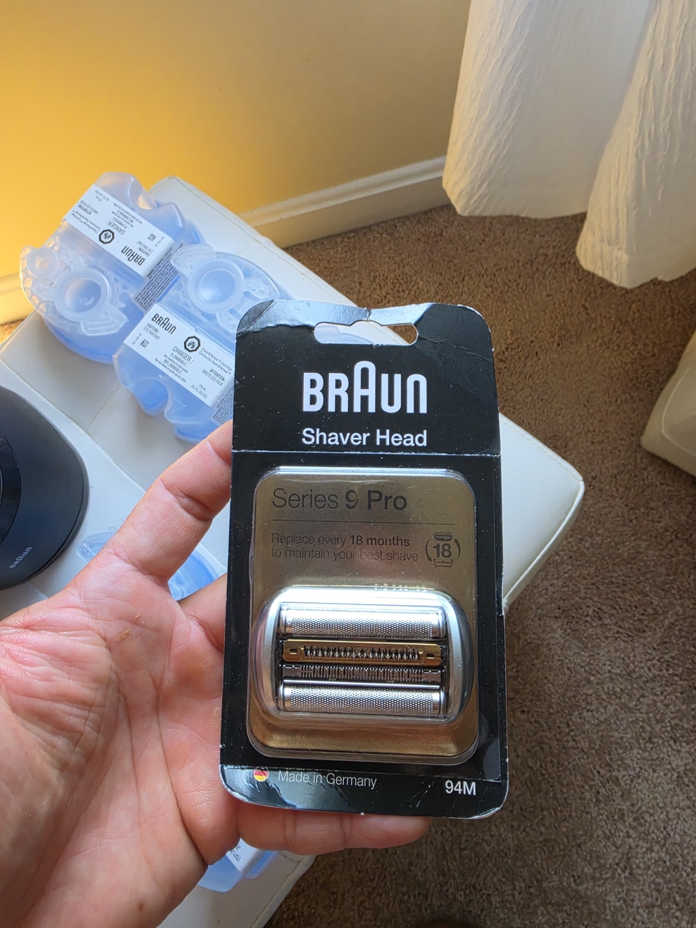 Braun Electric Shaver S9 in Silver and Black Braun Series 9 Wet & Dry Electric S - Picture 3 of 8